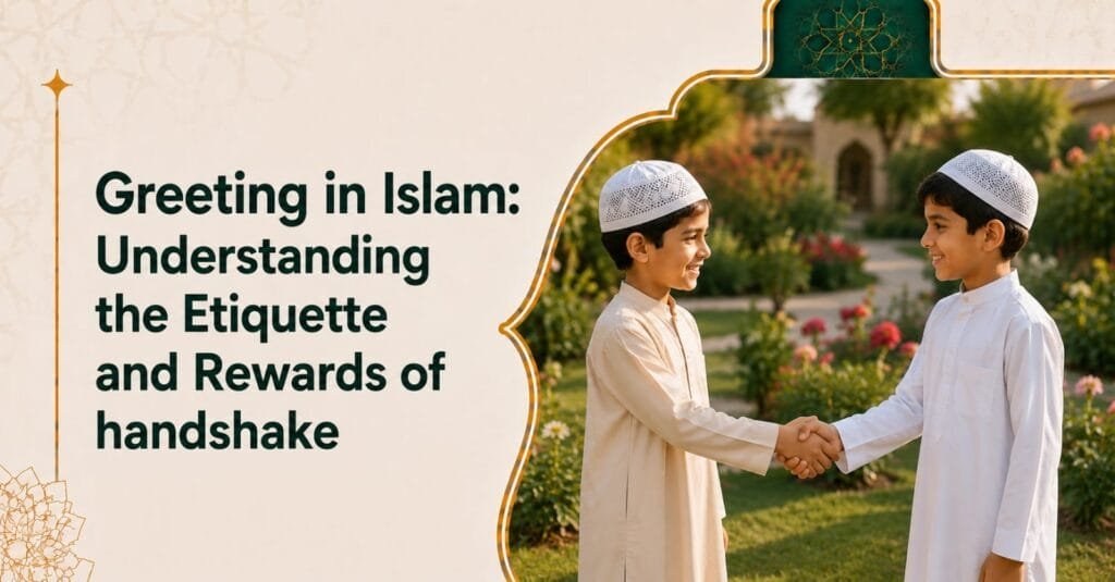 Greeting in Islam: Understanding the Etiquette and Rewards of handshake
